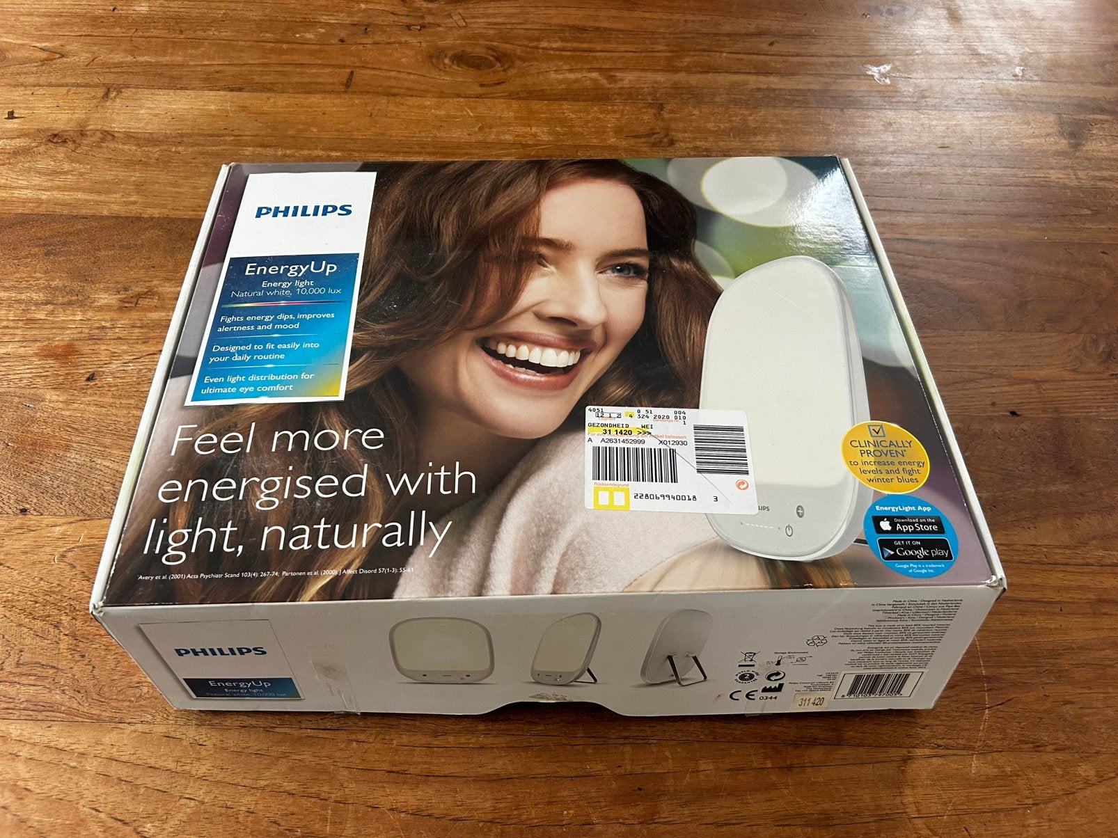 Philps EnergyUp Daglichtlamp, Ophalen, Wit, Kunststof, Philips