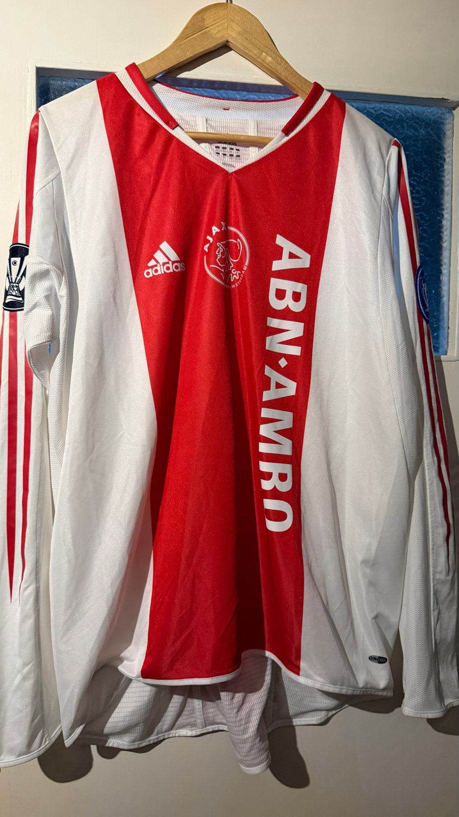 Match prepared Tomas Galasek Ajax shirt 04/05, Ophalen of Verzenden, Zo goed als nieuw, Ajax, Shirt