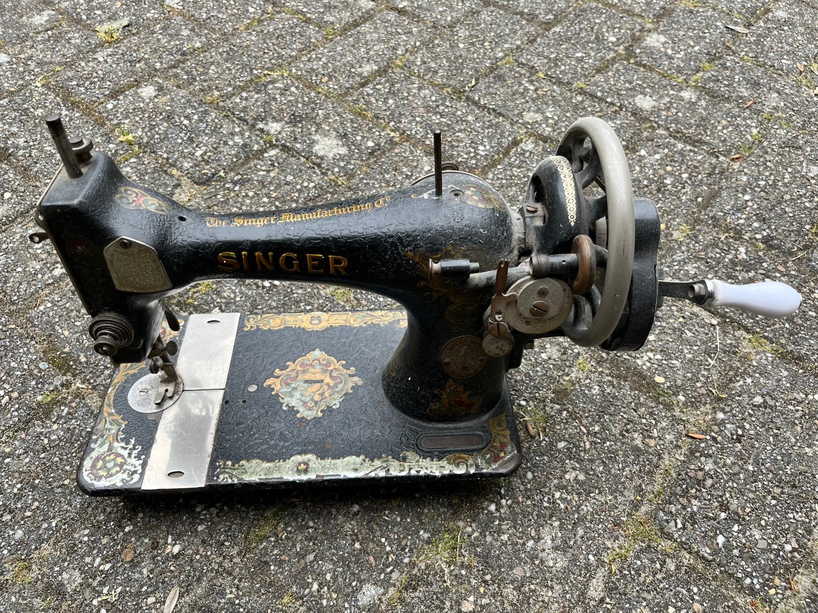 Oma’s Singer naaimachine, Antiek en Kunst, Antiek | Naaimachines, Ophalen of Verzenden