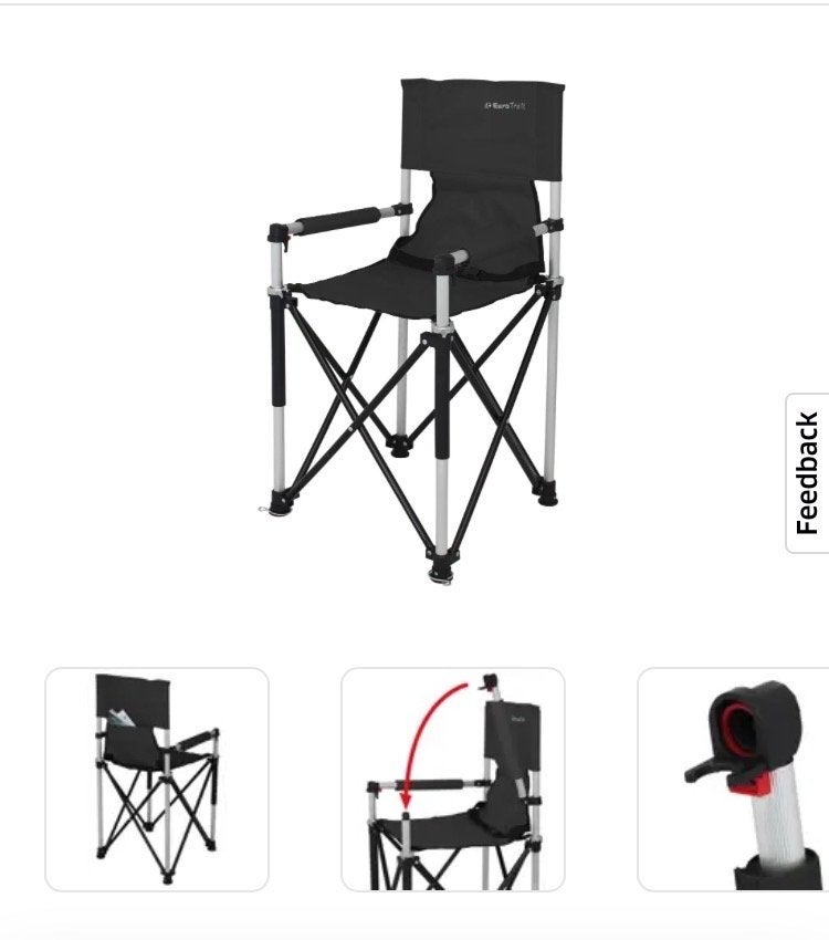 EuroTrail Campingstoelen (2 stuks) - Zo goed als nieuw, Ophalen, Zo goed als nieuw, Campingstoel
