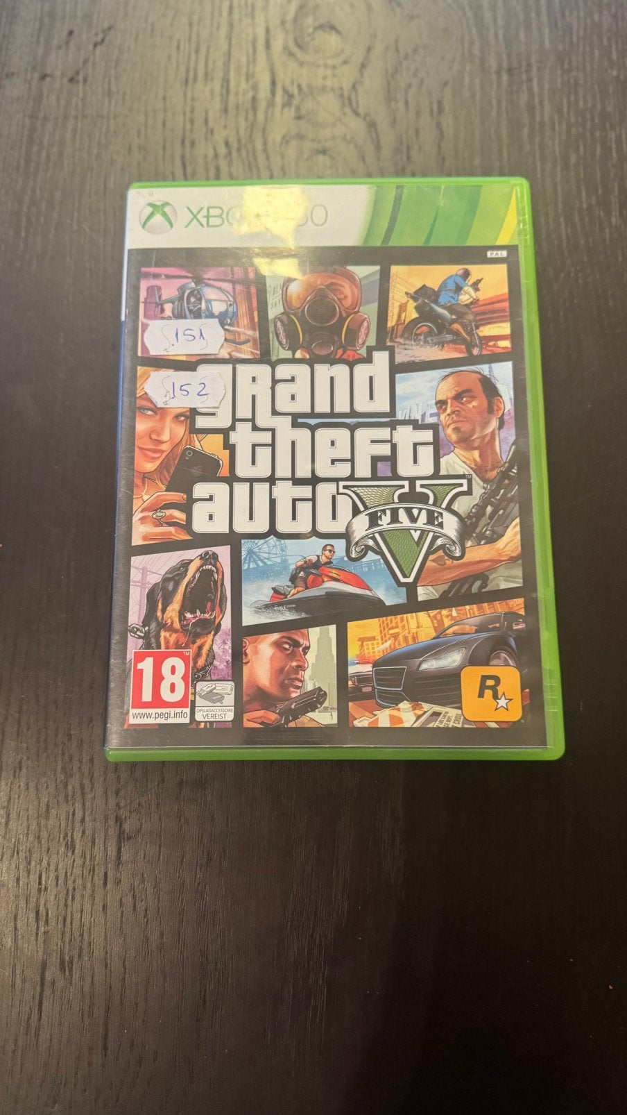 Grand Theft Auto V (GTA 5) Xbox 360 IN GOEDE STAAT, Avontuur en Actie, Vanaf 18 jaar, 1 speler, Ophalen of Verzenden