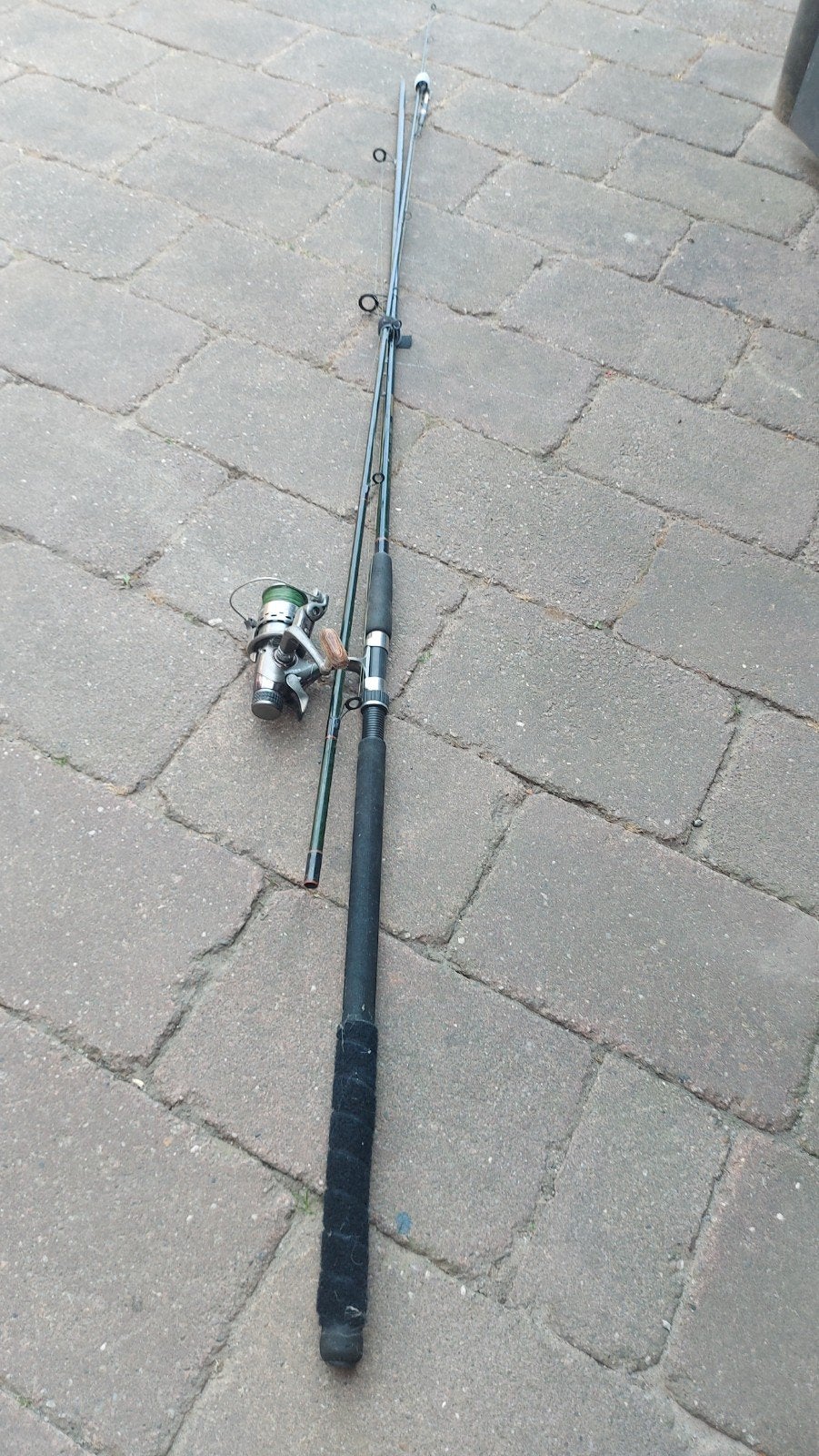 Shakespeare BETA Carbon Carp Hengel met Molen, Ophalen, Gebruikt, Complete hengel