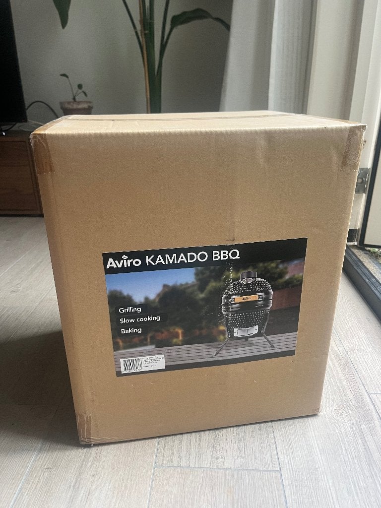 Kamado BBQ nieuw, Tuin en Terras, Houtskoolbarbecues, Ophalen, Nieuw, Aviro