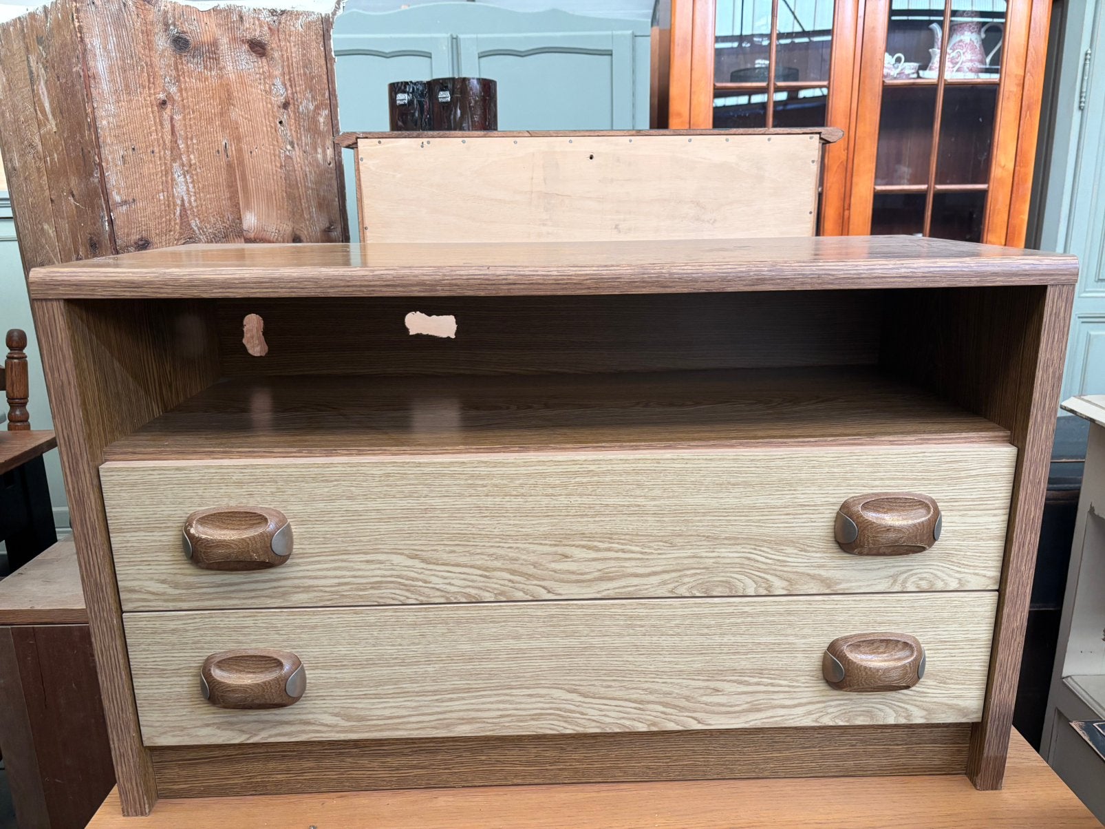 Vintage televisiemeubel / tv meubel / ladekast SALE, Ophalen, Huis en Inrichting