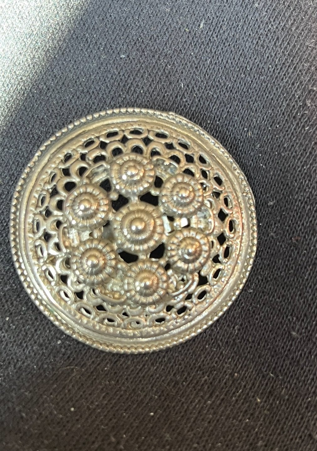 Mooie Oude Broche - Zeeuwse Knop?, Ophalen of Verzenden, Gebruikt, Overige materialen