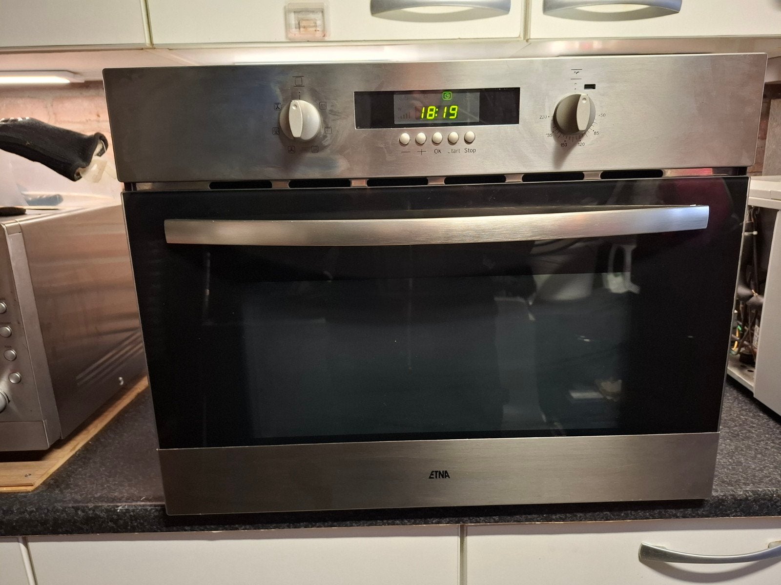 ETNA B302CF2 Inbouw Combimagnetron, Witgoed en Apparatuur, Ophalen, Combimagnetron, Gebruikt, Inbouw