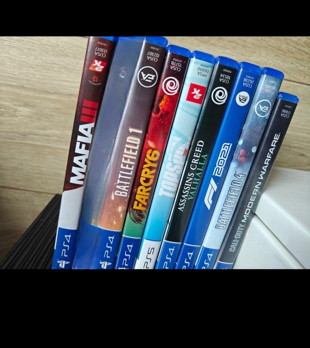8 PS5 en 4 Games (fysiek):, AC Valhalla, Far, Spelcomputers en Games, Games | Sony PlayStation 5, Verzenden, Zo goed als nieuw