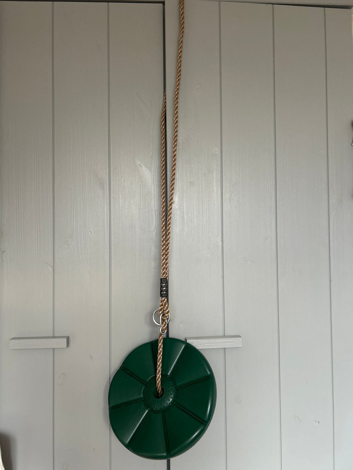 Schommel touw met schotel - Groen, Ophalen, Gebruikt, Schommel
