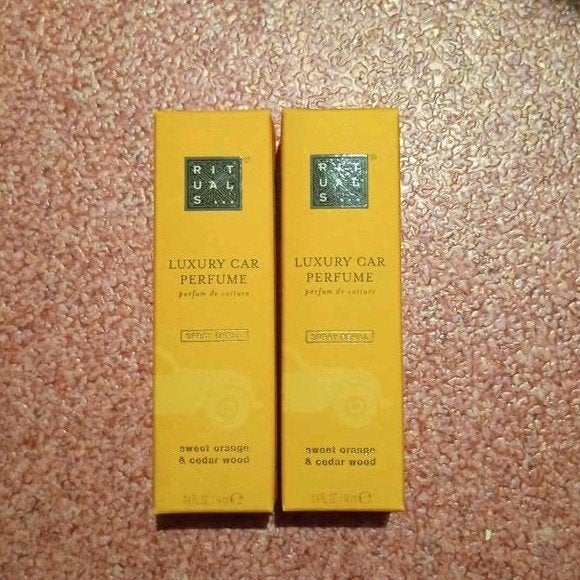 2x Rituals Luxury Car Perfume - Sweet Orange & Cedar Wood, Ophalen of Verzenden, Nieuw