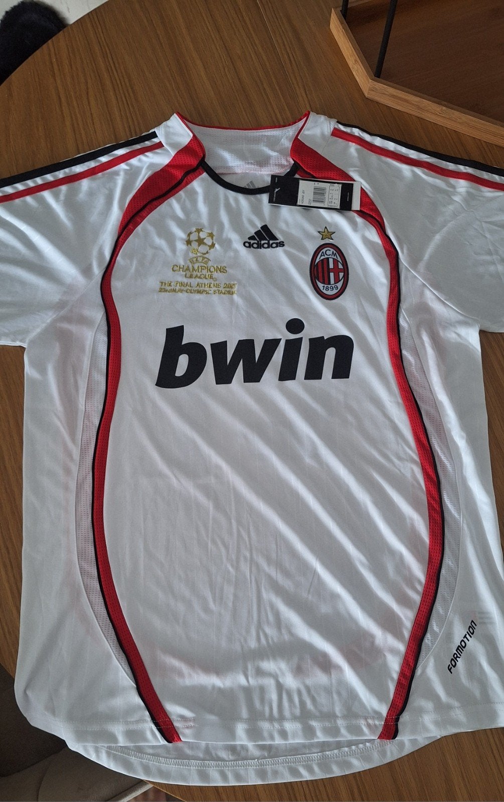 AC Milan Pirlo 21 Champions League Final 2007 Shirt, Kleding | Heren, Sportkleding, Wit, Nieuw, Overige maten, Ophalen of Verzenden