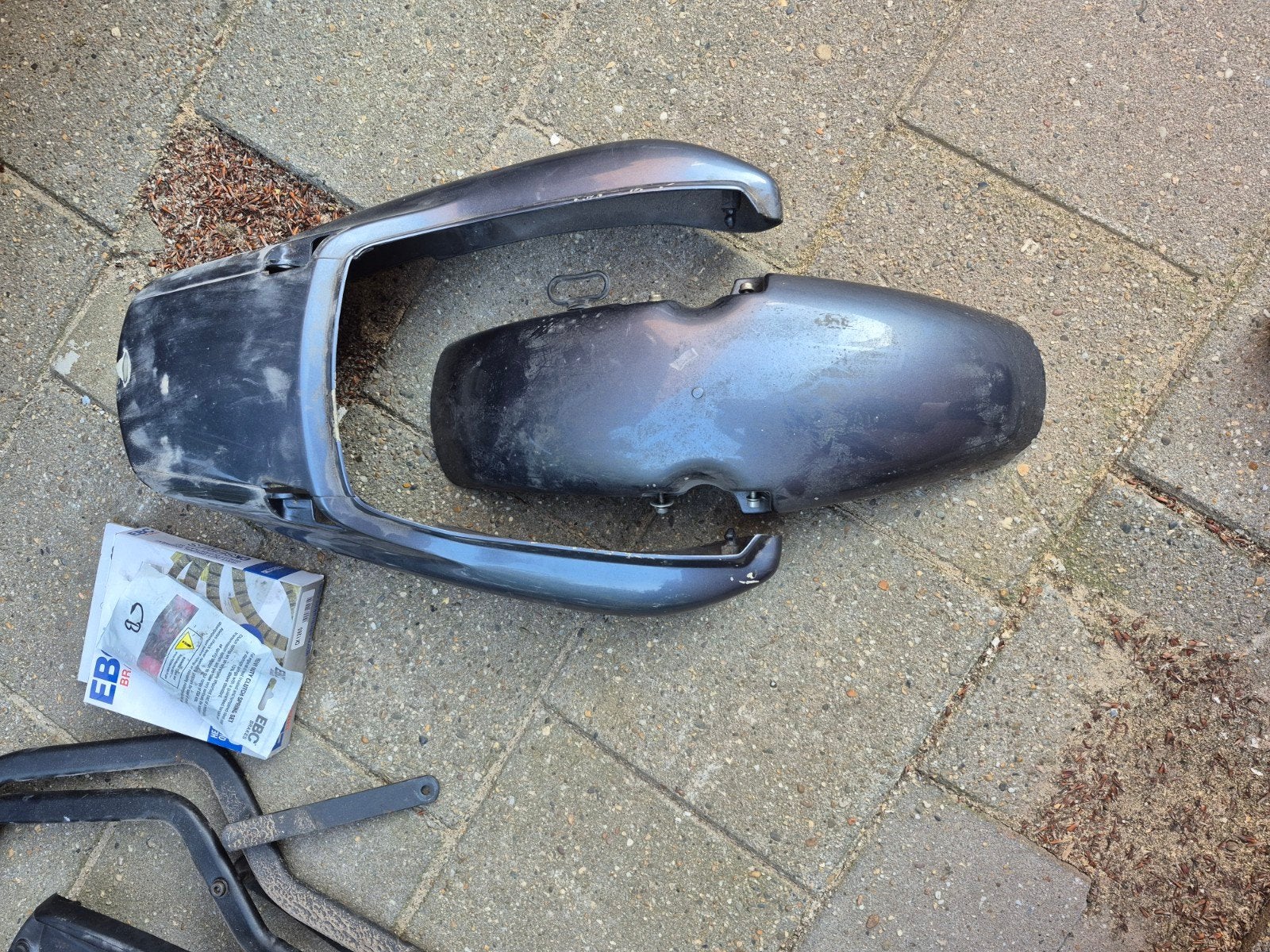 Cb sevenfifty 1992 voor onderdelen, Motoren, Ophalen, Gereviseerd