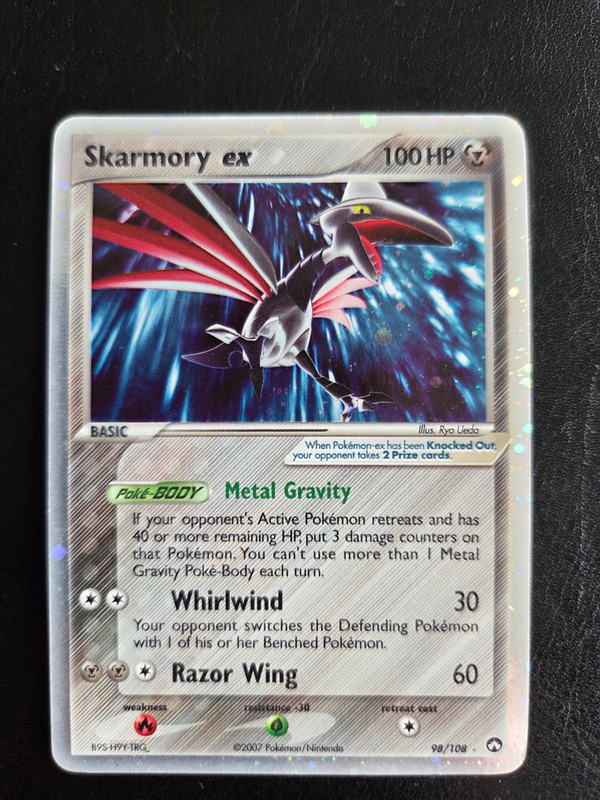 Skarmory ex Pokémon kaart (98/108) - Holo Foil, Ophalen of Verzenden