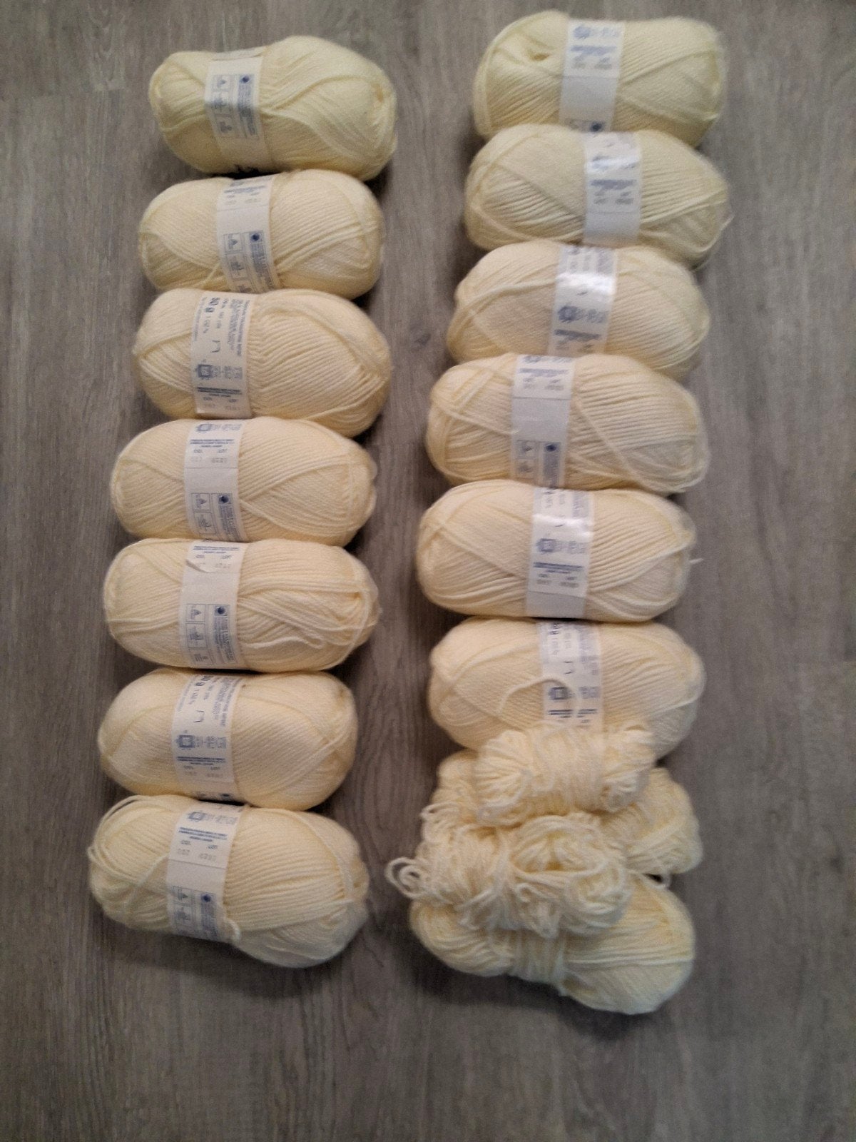 Bollen wol., Ophalen, Nieuw, Breien of Haken, Wol of Garen