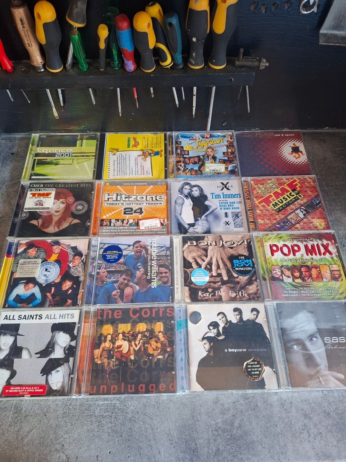 Grote collectie originele CD's - Pop, Dance, Hitzone, Cd's en Dvd's, Ophalen, Gebruikt, Pop, Verzamelalbum