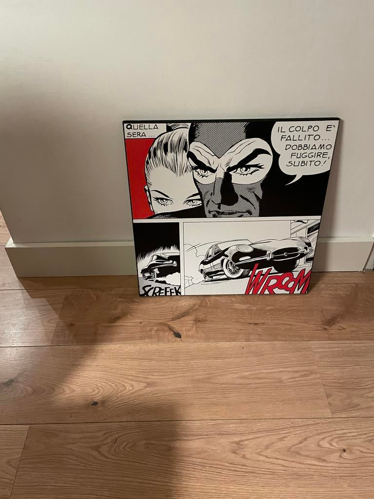 Pop Art Stripverhaal Print, Ophalen of Verzenden