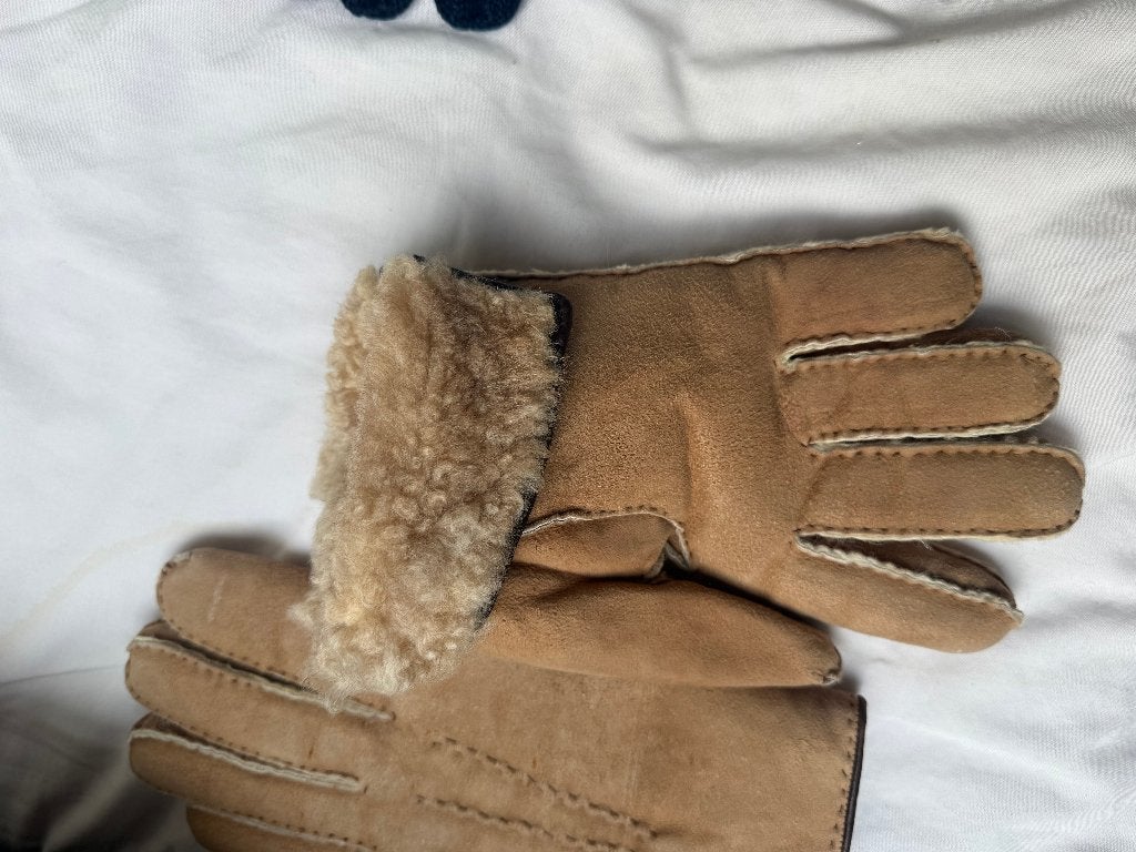 Leren handschoenen maat 9., Ophalen of Verzenden, Tweedehands, Handschoenen