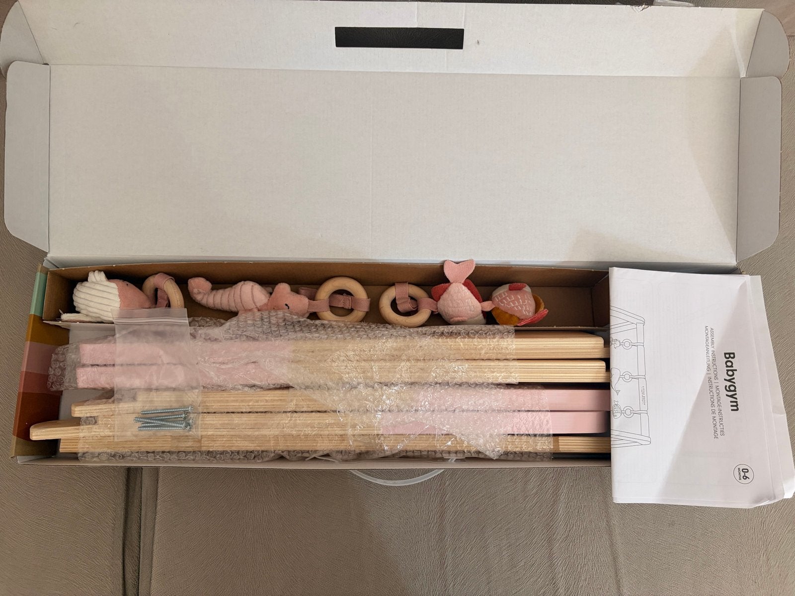 Little Dutch Babygym Ocean Pink - Zo goed als nieuw, Ophalen of Verzenden, Zo goed als nieuw, Babygym