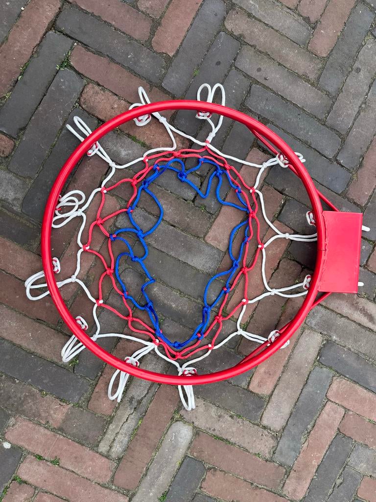 Basketbalring met net - Dunlop, Sport en Fitness, Ophalen, Zo goed als nieuw, Ring, Bord of Paal