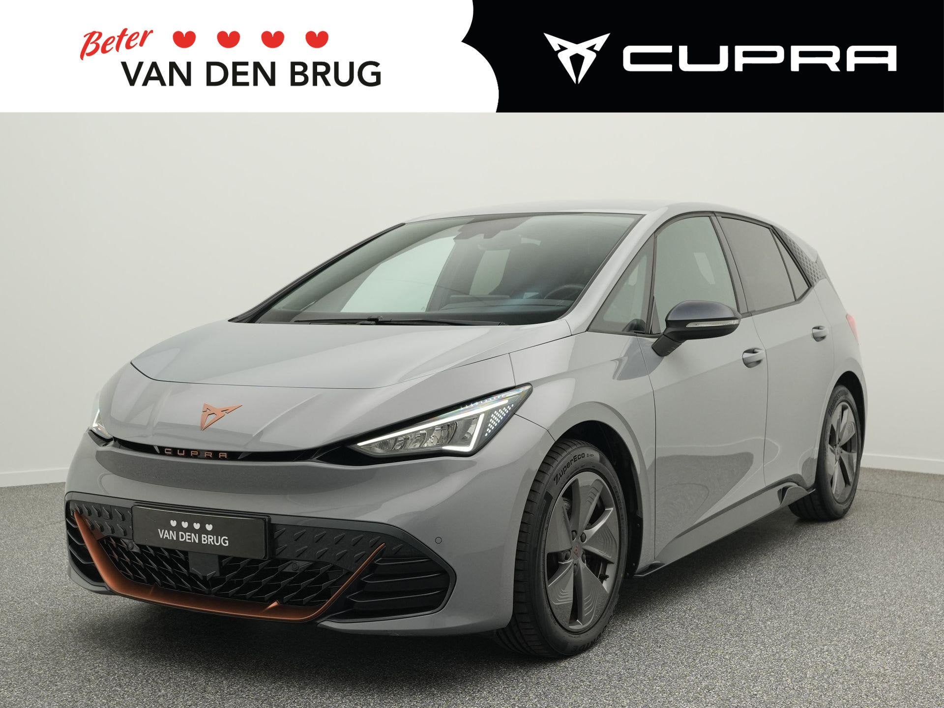 CUPRA Born Essential 62 kWh | SoH 95,7% | Warmtepomp | Parke, Auto's, Gebruikt, Zwart, 375 min, 204 pk