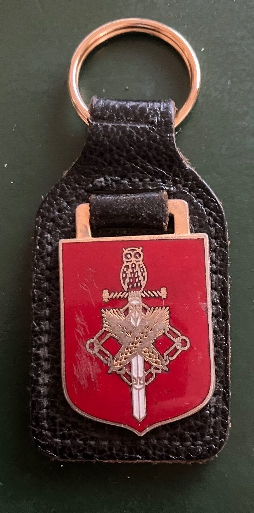 Borstzakhanger opleidings centrum intendance, Verzamelen, Ophalen of Verzenden, Landmacht, Nederland, Embleem of Badge