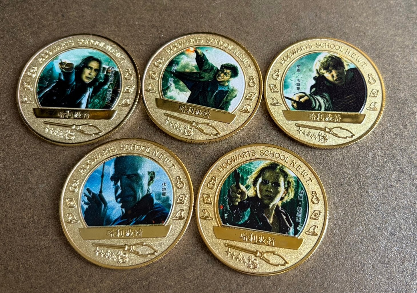 Set harry Potter verzamelmunten, Ophalen of Verzenden