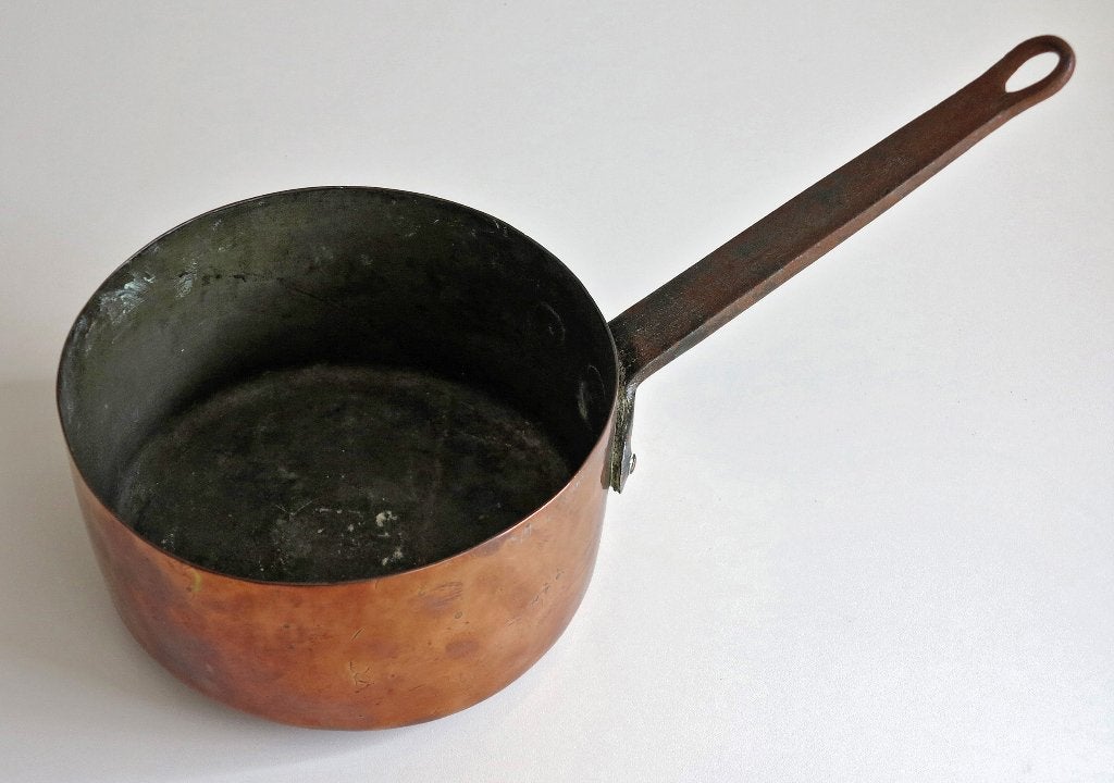 Koperen pan, Ophalen of Verzenden, Koper