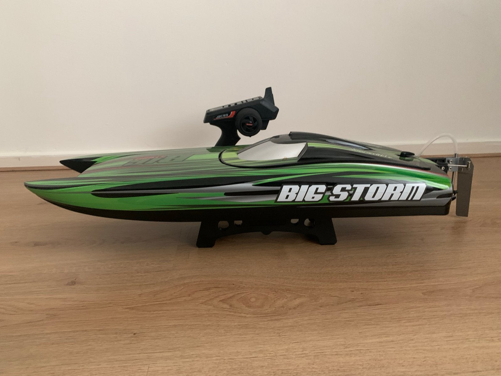 RC Speedboot "Big Storm" met afstandsbediening, Ophalen, Zo goed als nieuw