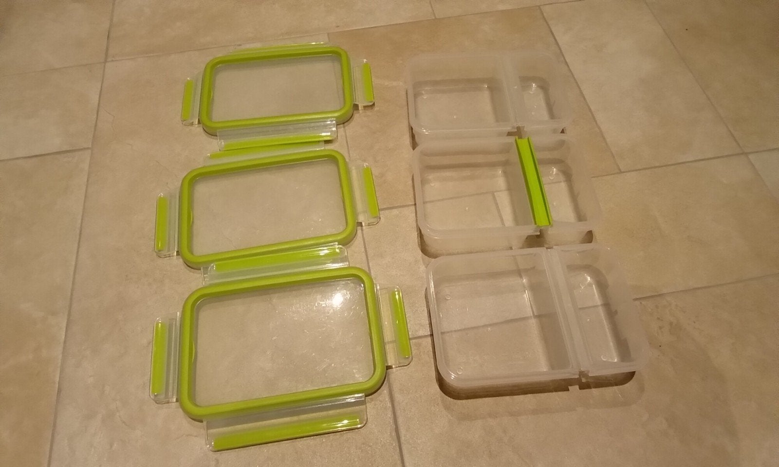 3 pakjes voor yoghurt met muesli apart, Ophalen of Verzenden