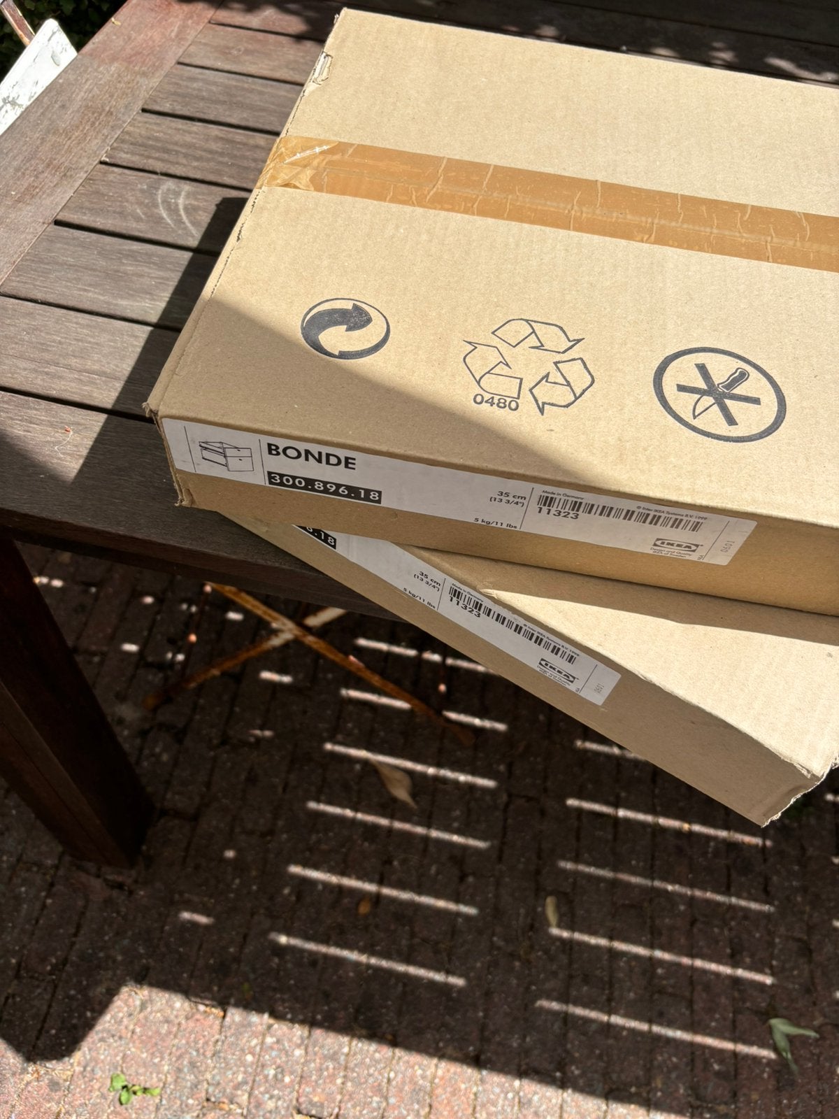 Ikea Bonde kast lades wit, Ophalen of Verzenden, Nieuw, Hout
