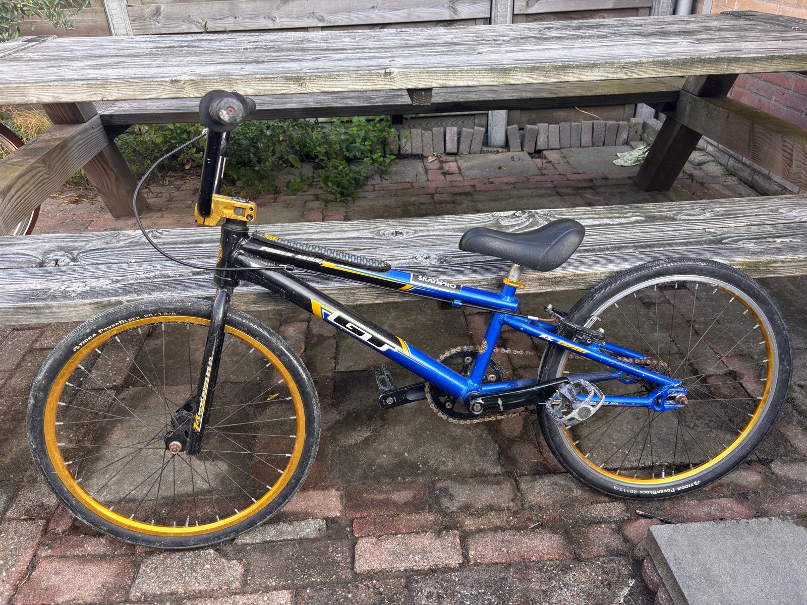 GT Skatepro BMX Fiets - maat expert, Ophalen, Gebruikt, Staal, Velgrem