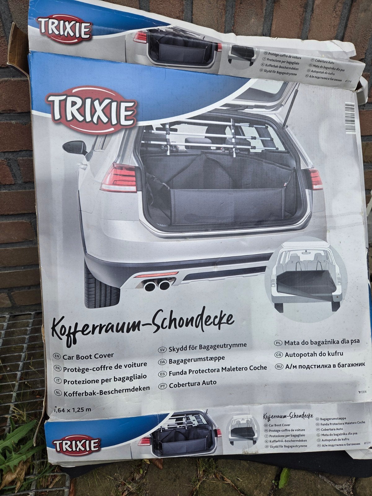 Trixie Kofferbak-Beschermdeken 1.64 x 1.25 m, Ophalen of Verzenden, Nieuw