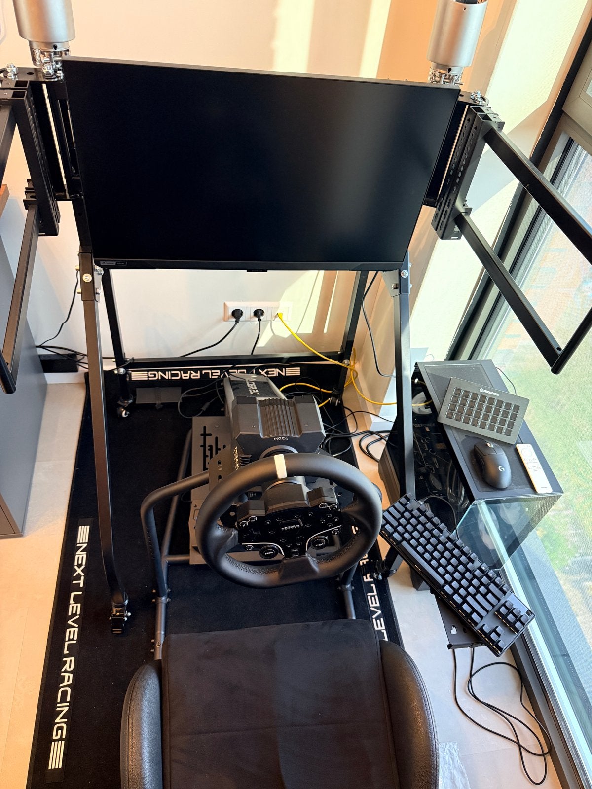 Complete sim racing setup | MOZA R5 | GT Racer 2.0, Ophalen, Overige merken, Zo goed als nieuw