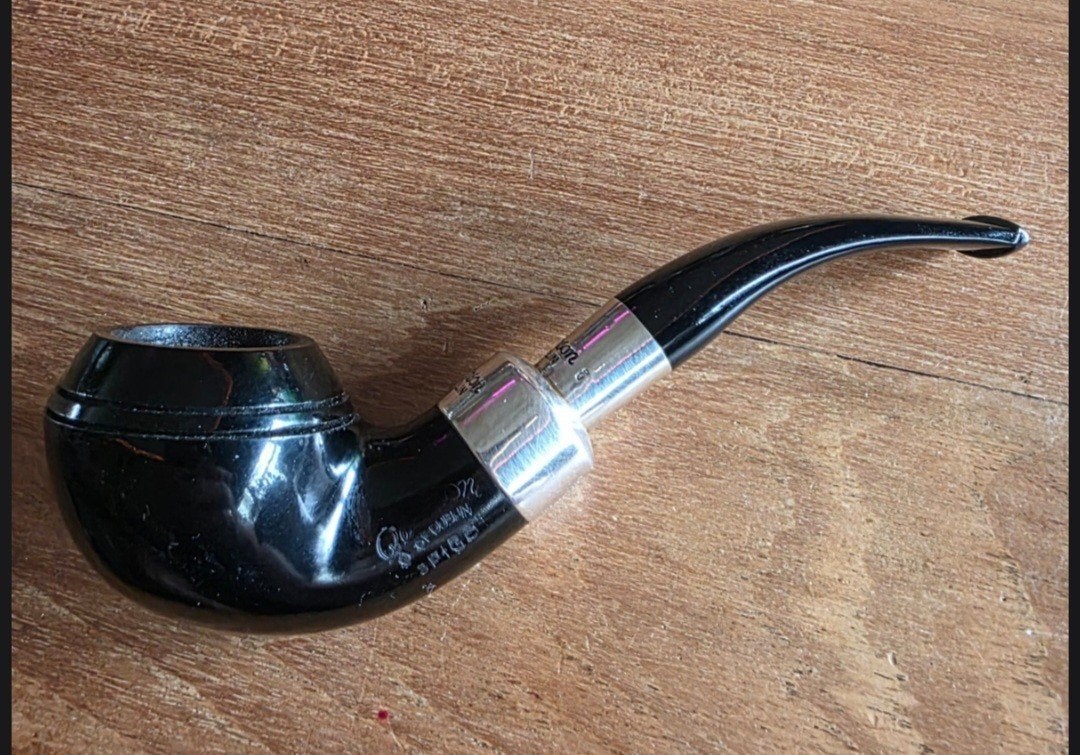 Peterson Silver Spigot Pijp, Verzamelen, Rookartikelen, Aanstekers en Luciferdoosjes, Verzenden, Zo goed als nieuw, (Water)pijp