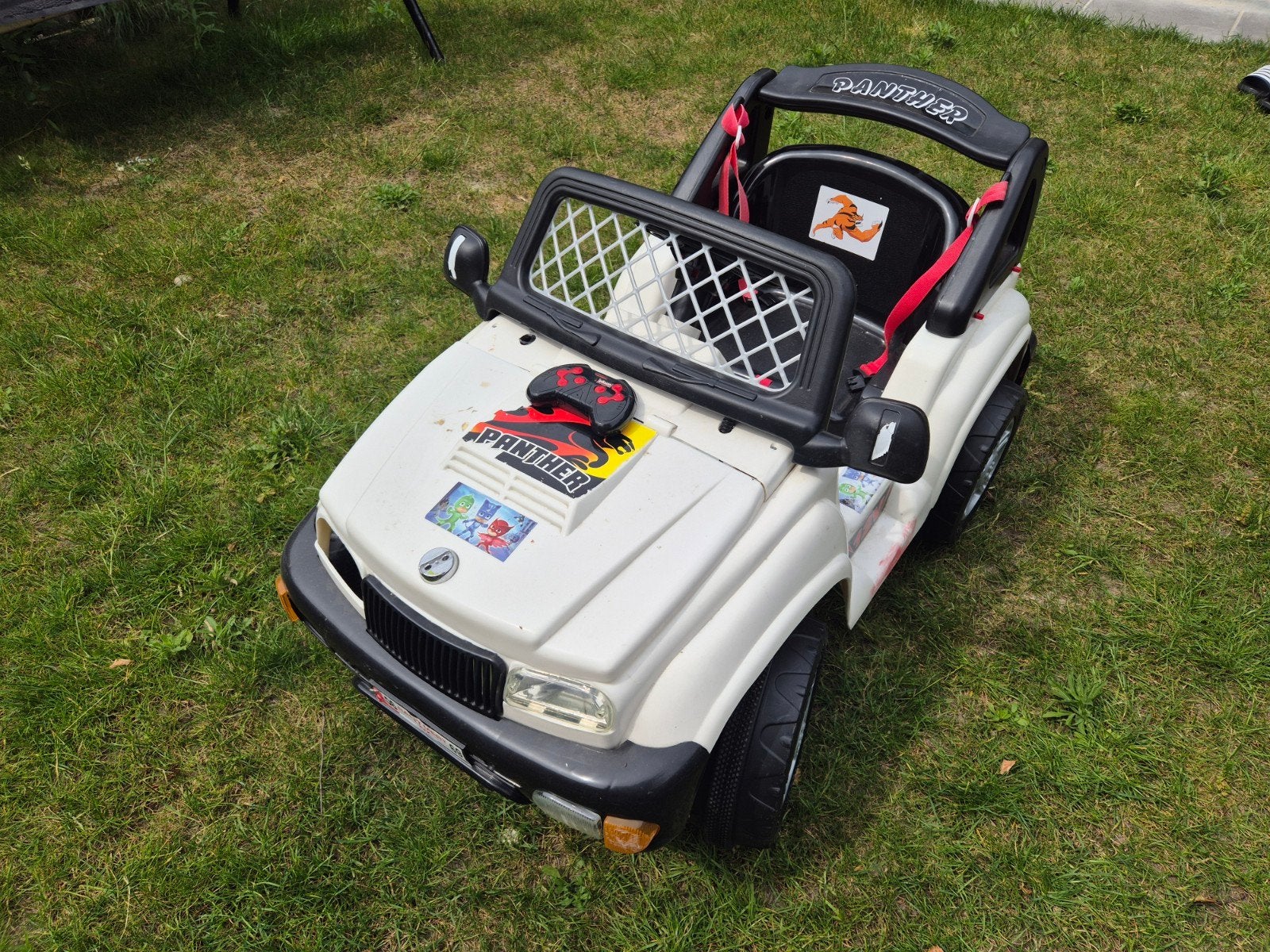 12V Pilsan Panther Kinderauto met Afstandsbedien, Kinderen en Baby's, Speelgoed | Speelgoedvoertuigen, Ophalen, Gebruikt, Afstandsbediening