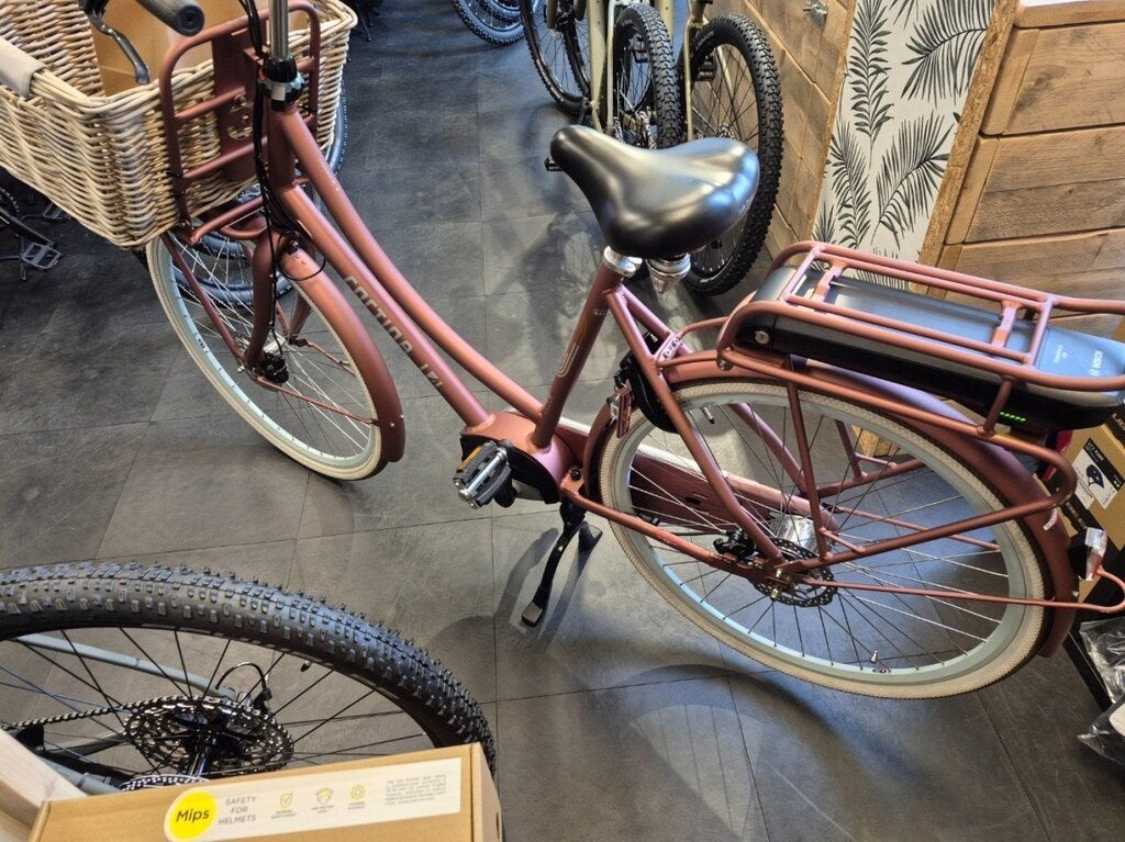 Cortina E-U4 Fashion Rose matt 57L DB7 ActiveLine 7 versn., Fietsen en Brommers, Elektrische fietsen, Ophalen, Gebruikt, X, Cortina