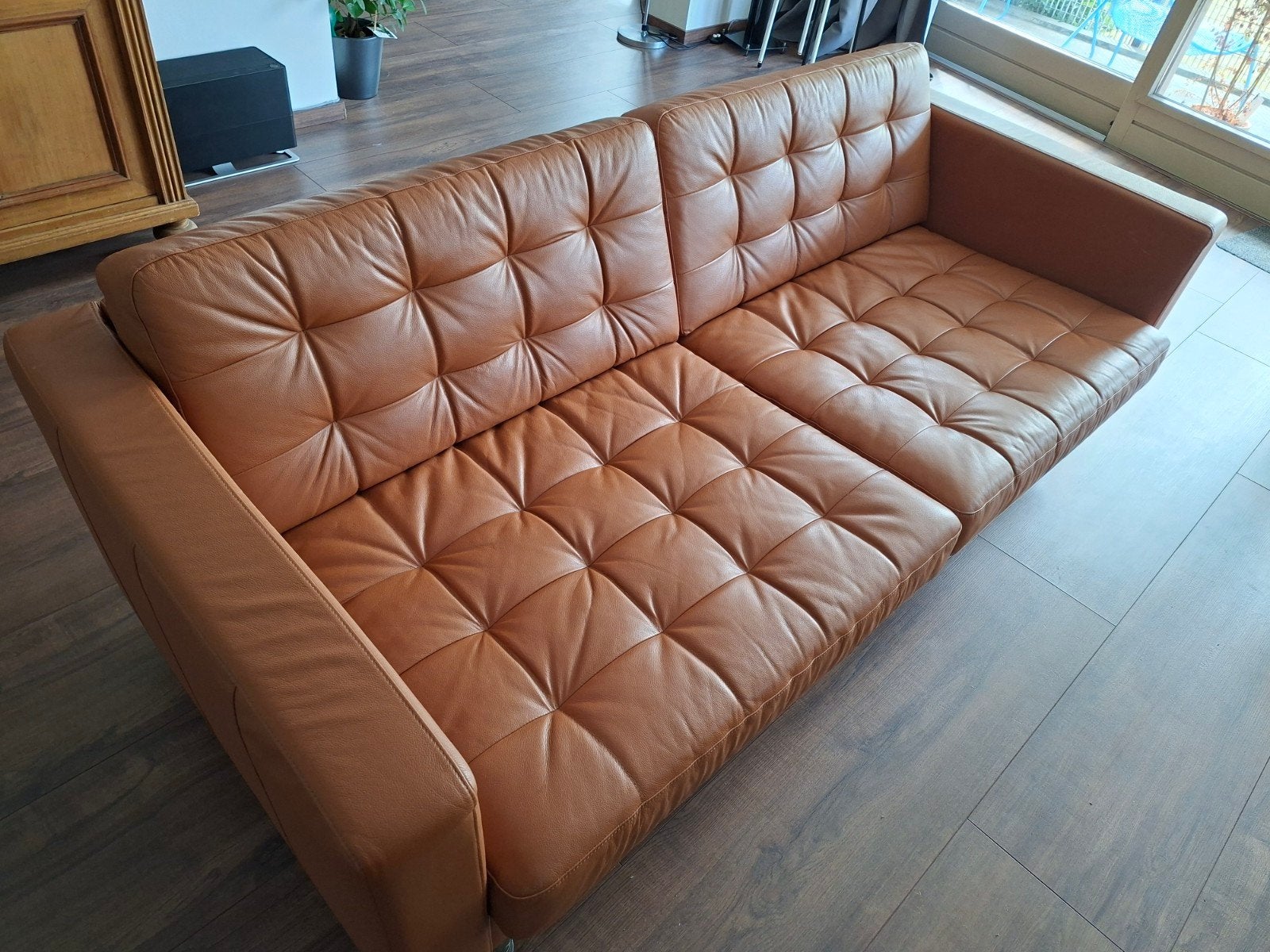 Landskrona bank Ikea, Ophalen, Gebruikt, Driepersoons, 75 tot 100 cm