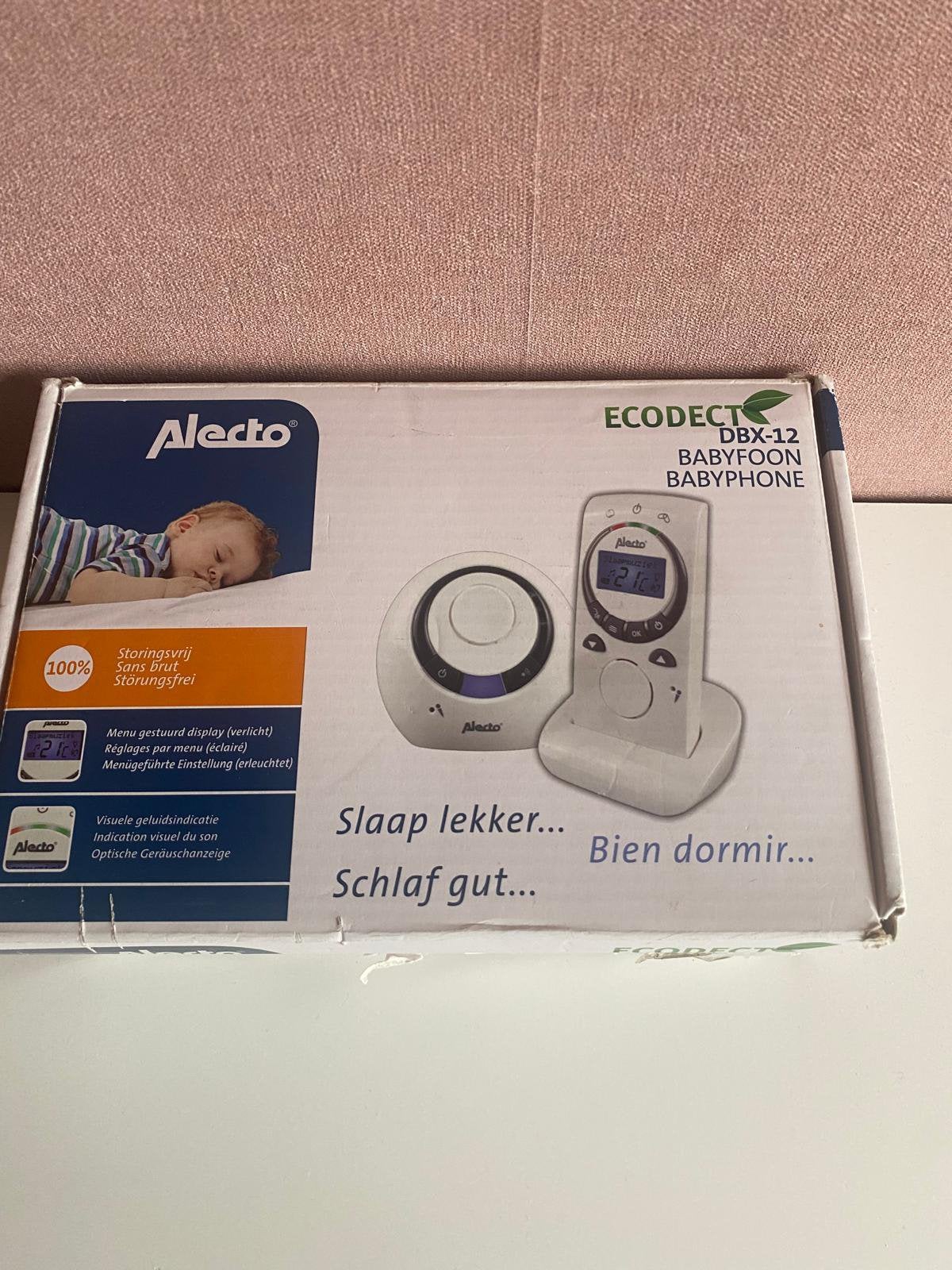 Tk babyfoon van Alecto, izgst, Ophalen, Zo goed als nieuw, 250 meter of meer