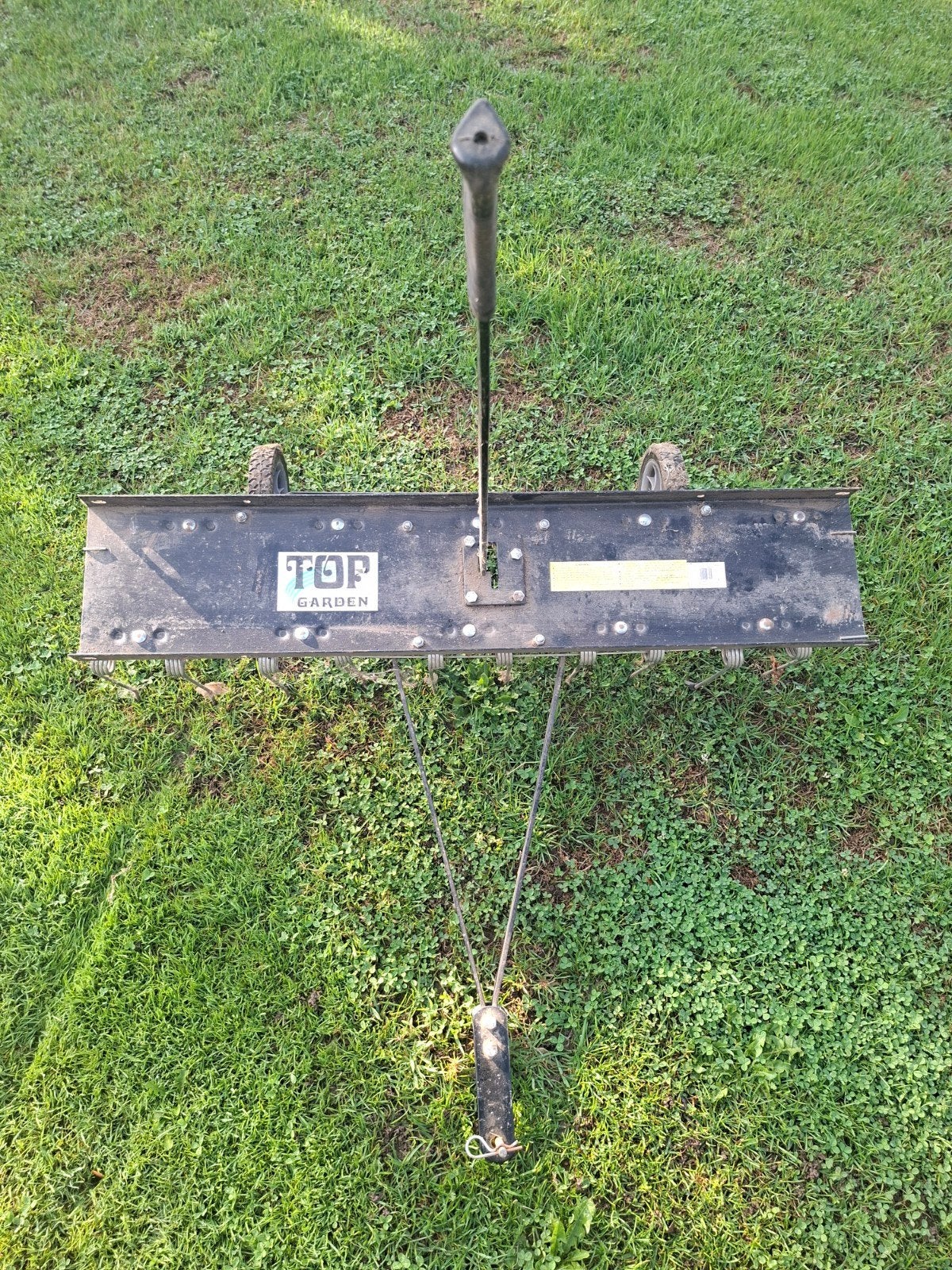Ontmosser/ Gazonbeluchter / Verticuteer voor zitmaaier, Ophalen, Gebruikt, Overige soorten, Top Garden
