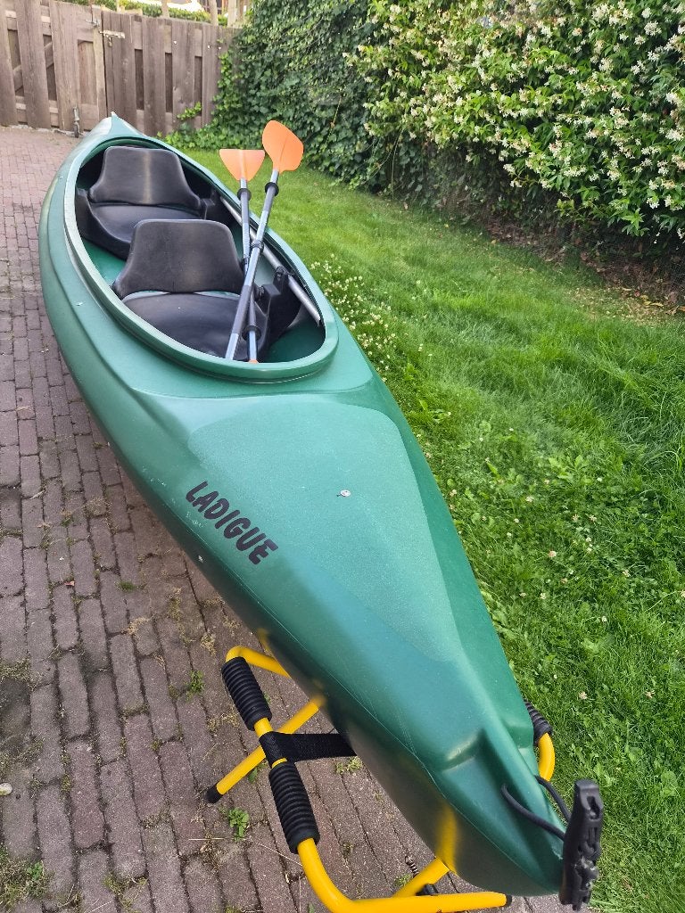 Nette, degelijke, stabiele 2-pers. kajak (incl. toebehoren), Ophalen, Met peddels, Kajak, Twee personen