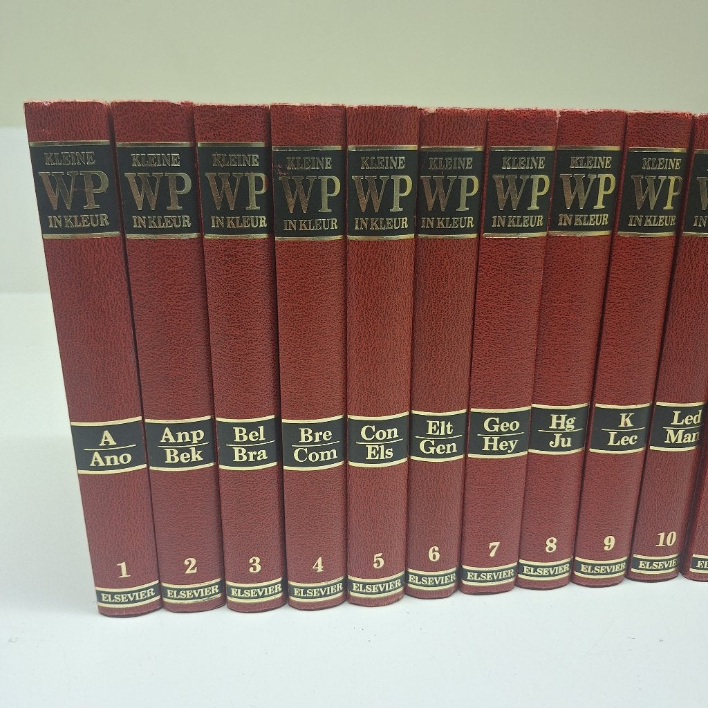 Encyclopedie de kleine WP in kleur Winkler Prins, 20 delig, Ophalen of Verzenden, Zo goed als nieuw, Algemeen, Complete serie