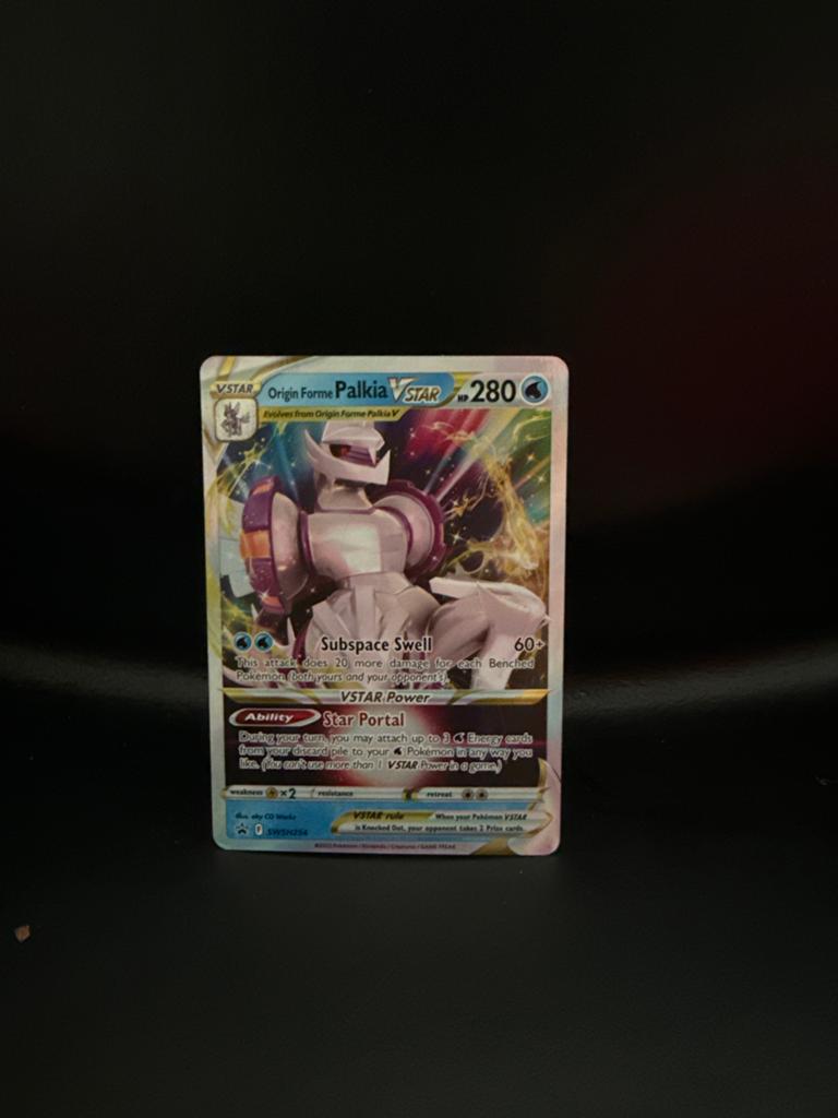 Origin Forme Palkia VSTAR Pokémon Kaart, Hobby en Vrije tijd, Verzamelkaartspellen | Pokémon, Ophalen, Zo goed als nieuw, Losse kaart