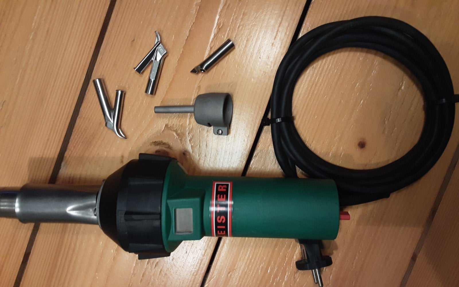 leister track PID kunststof las föhn, Ophalen of Verzenden, Nieuw, 1000 watt of meer, Haakse handslijpmachine