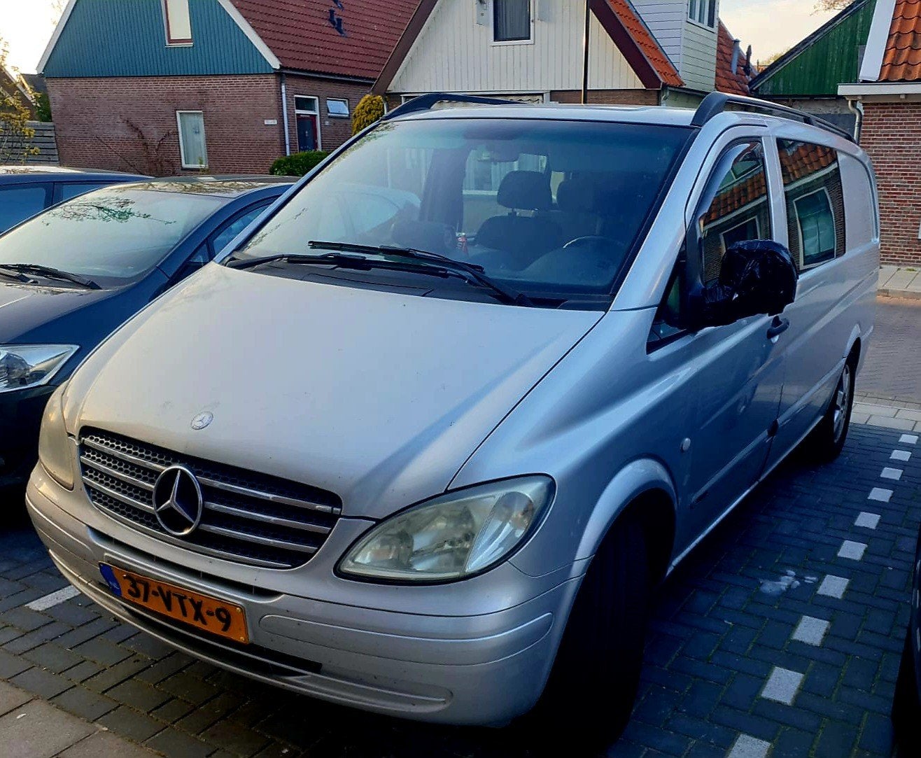Mercedes-Benz Vito 2.1 CDI 109 2008 (dubbele cabine), Ophalen, Deur, Mercedes-Benz, Voor