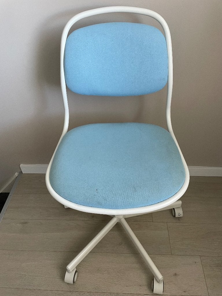 Bureaustoel ÖRFJÄLL Ikea blauw, Ophalen, Gebruikt, Blauw, Bureaustoel