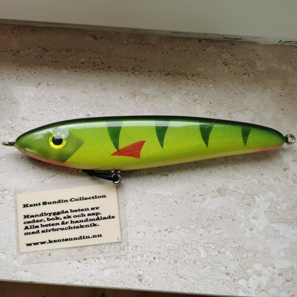 Grote jerkbait van Kent Sundin, Watersport en Boten, Hengelsport | Roofvissen, Ophalen of Verzenden, Nieuw, Overige typen