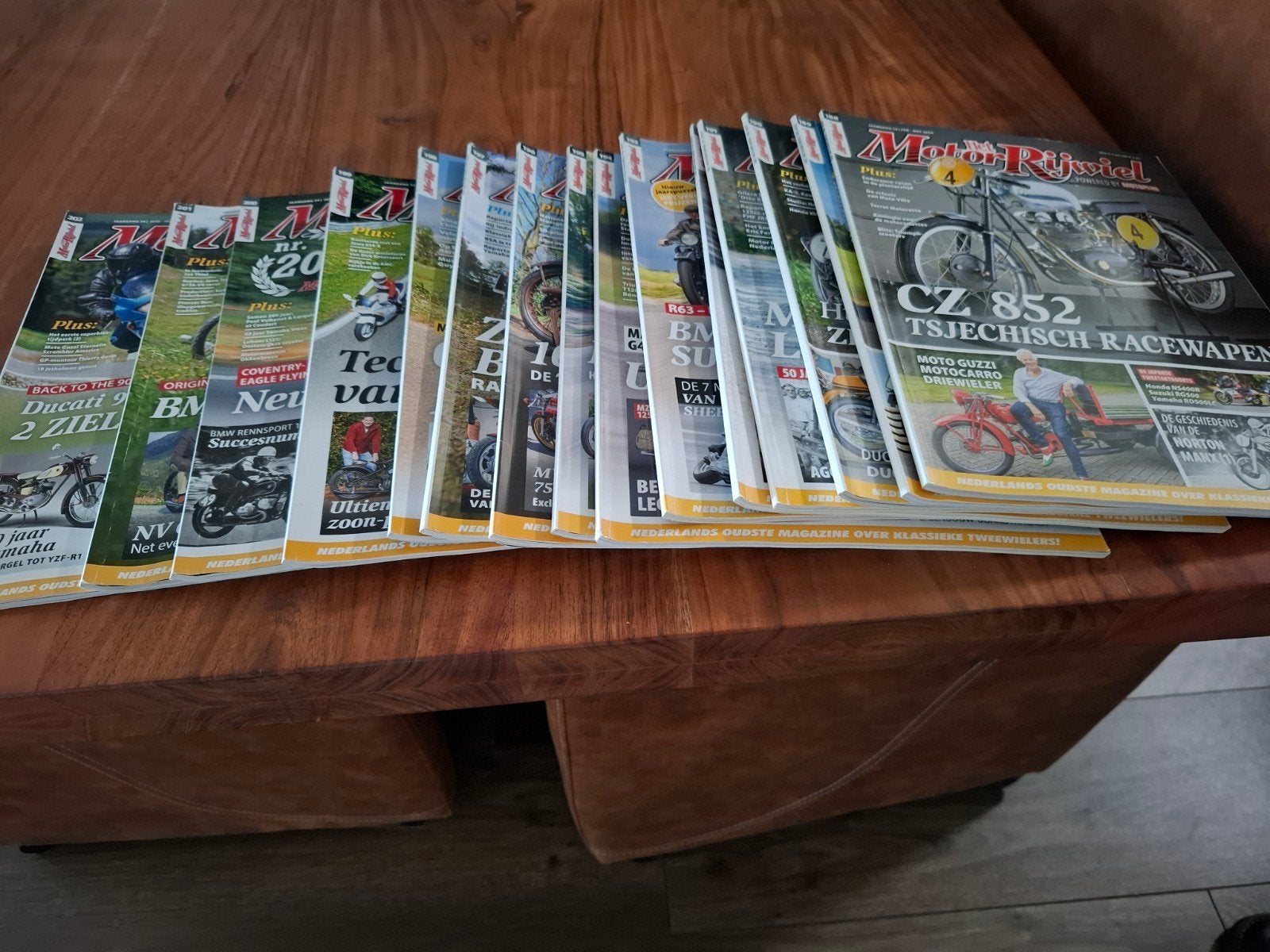 Het MotorRijwiel tijdschriften 15 stuks - Jaargang 33 & 34, Ophalen of Verzenden, Gelezen, Algemeen, Diverse auteurs