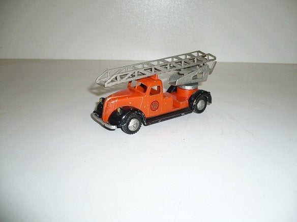 Tekno Denmark Triangel Brandweer Ladderwagen ZR Zonen, Hobby en Vrije tijd, Modelauto's | 1:50, Ophalen of Verzenden, Gebruikt