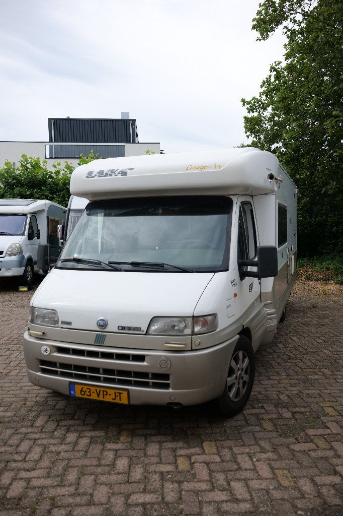 Fiat Ducato laika camper 4 persoons, Caravans en Kamperen, Campers, Chemisch toilet, Fiat, Gaslek-detector, Vloeistofverwarming