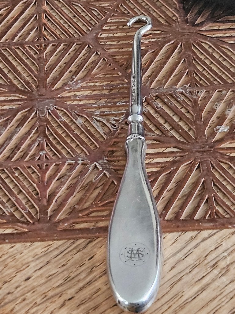 Zilveren veterhaak, Verzenden, Zilver