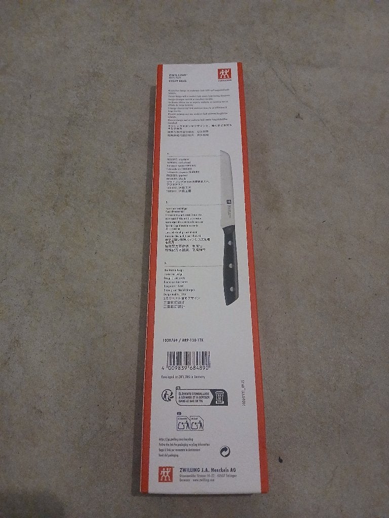 Zwilling utility mes, universeel snijmes. Nieuw, Ophalen of Verzenden, Nieuw, Overige merken, Rvs of Chroom